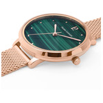 Montre Pierre Lannier femme acier doré rose - vue 2