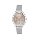 Montre Boss femme bracelet acier argent - vue 1