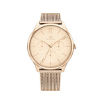 Montre Tommy Hilfiger femme acier dore rose - vue 1