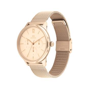 Tommy Hilfiger ladies' pink gold steel watch