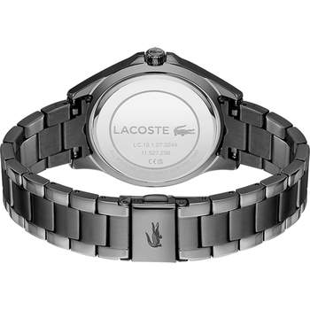 Lacoste dameshorloge met grijze stalen armband