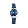 Montre BERING femme acier gris bracelet acier bleu - vue V1