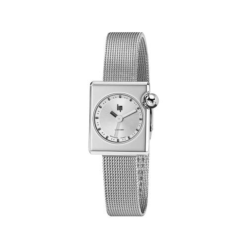 LIP ladies' stainless steel watch with metal bracelet