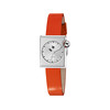 Montre LIP femme acier bracelet cuir orange - vue V1