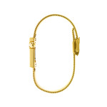 Montre LIP femme acier doré jaune bracelet métal doré jaune - vue 2