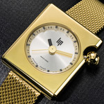 Montre LIP femme acier doré jaune bracelet métal doré jaune - vue D1