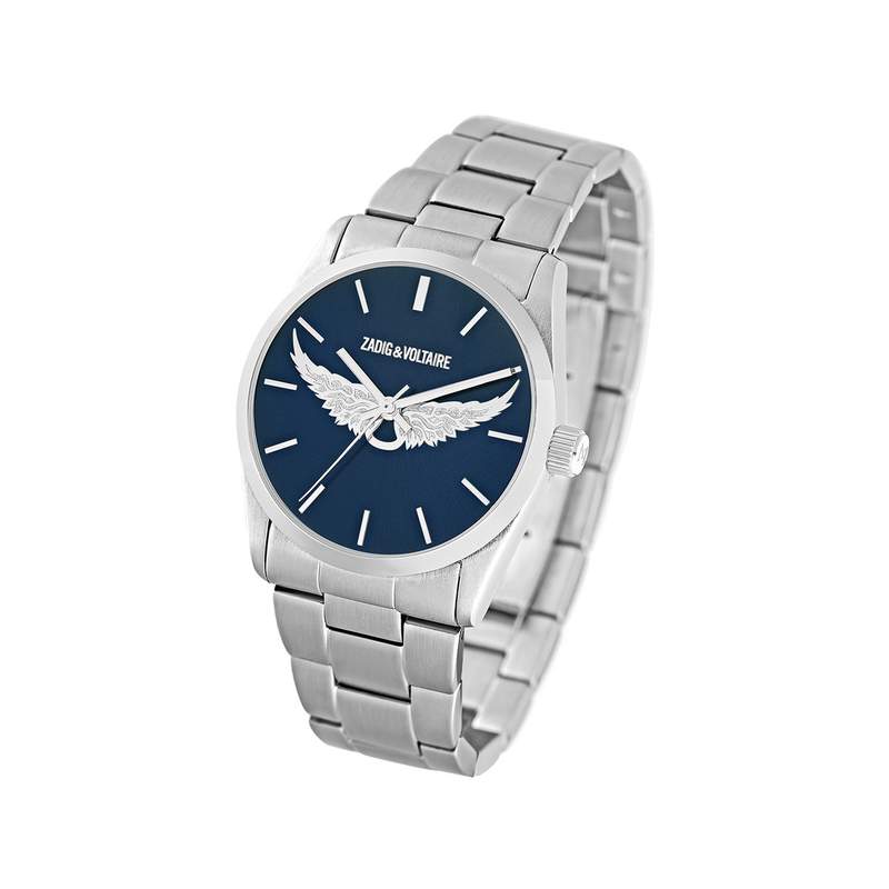 Montre ZADIG ET VOLTAIRE femme bracelet acier - vue 4