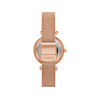 Montre FOSSIL femme automatique bracelet acier doré rose - vue V3