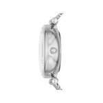 Montre FOSSIL femme automatique, bracelet acier inoxydable gris argent - vue 2