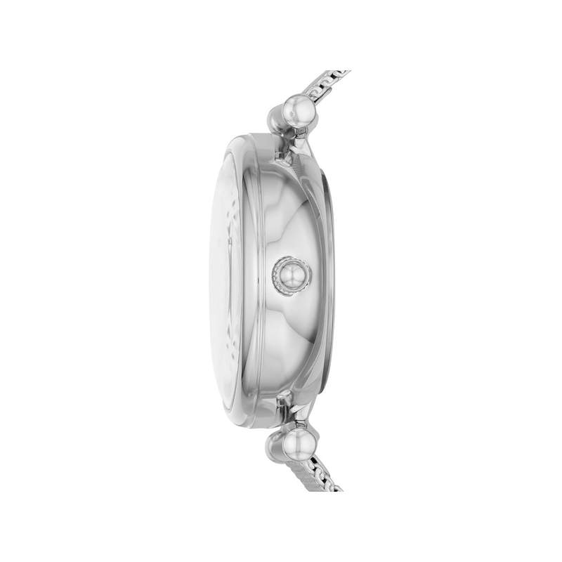 Montre FOSSIL femme automatique, bracelet acier inoxydable gris argent - vue 2