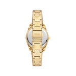 Montre FOSSIL femme bracelet acier doré jaune - vue 3