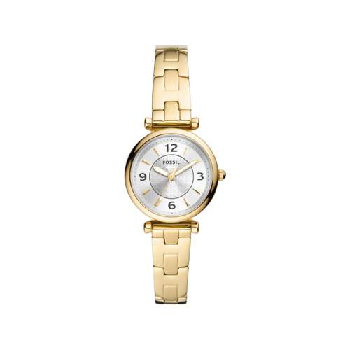 FOSSIL ladies' watch with gold-plated steel bracelet
