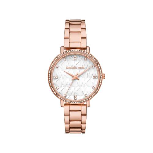 MICHAEL KORS ladies' watch pink gold stainless steel bracelet