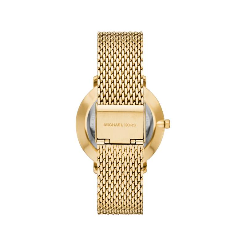 Montre MICHAEL KORS femme bracelet acier doré jaune - vue 3