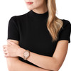Montre MICHAEL KORS femme chronographe bracelet acier doré rose - vue Vporté 1