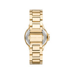 Montre MICHAEL KORS femme bracelet acier doré jaune - vue 3