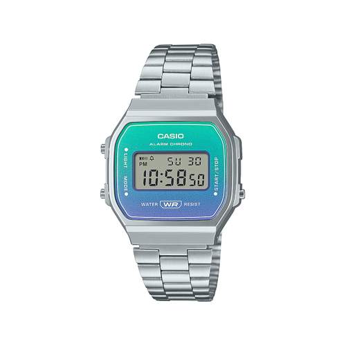 Montre CASIO mixte résine bracelet acier