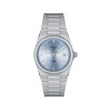 Montre TISSOT PRX T-classic mixte bracelet acier gris - vue V1