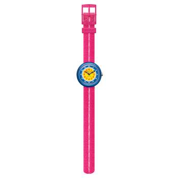 Montre Flik Flak enfant matériaux biosourcés rose
