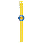 Montre Flik Flak enfant matériaux biosourcés jaune - vue D1