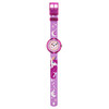 Montre FLIK FLAK DREAMING UNICORN enfant cadran rose bracelet rose pet recyclé - vue VD1