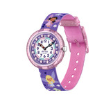 Montre Flik Flak enfant matériaux biosourcés violet fée - vue 1