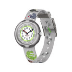 Montre Flik Flak enfant matériaux biosourcés gris animaux - vue 1