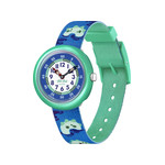 Montre Flik Flak enfant matériaux biosourcés bleu Nessie - vue 1