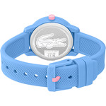Montre LACOSTE 12.12. Kids enfant résine bleu bracelet silicone bleu - vue 3