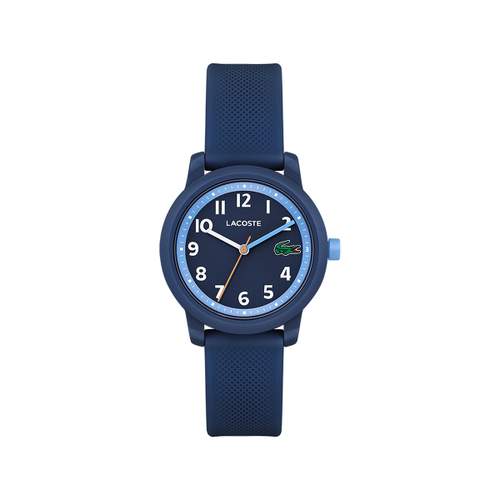 Montre LACOSTE 12.12 kids enfant résine bracelet silicone bleu
