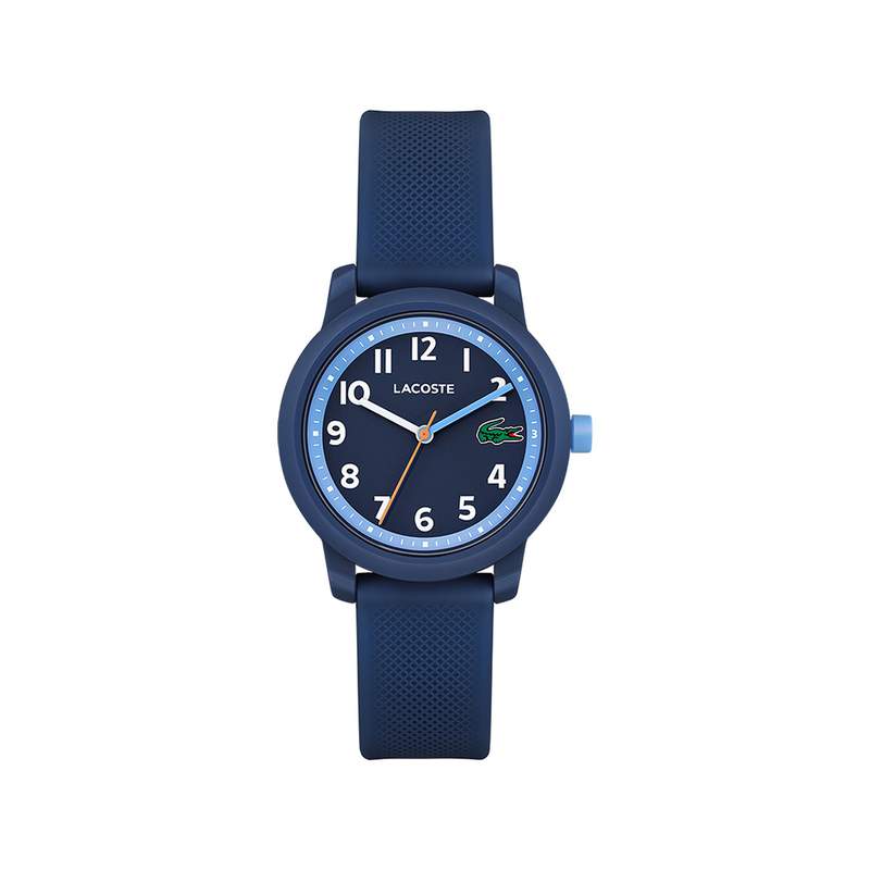 Montre LACOSTE 12.12 kids enfant résine bracelet silicone bleu - vue 1