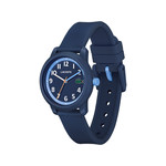 Montre LACOSTE 12.12 kids enfant résine bracelet silicone bleu - vue 2