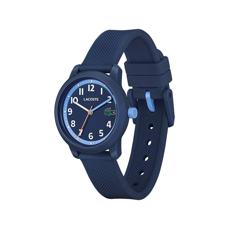 Montre LACOSTE 12.12 kids enfant résine bracelet silicone bleu - vue 2
