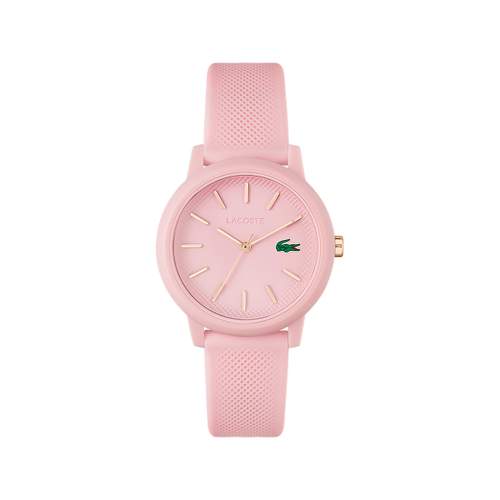 Montre Lacoste 12.12. femme résine bracelet silicone rose