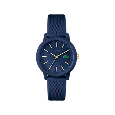 Montre Lacoste 12.12. femme résine bracelet silicone bleu