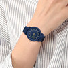 Montre Lacoste 12.12. femme résine bracelet silicone bleu - vue Vporté 1