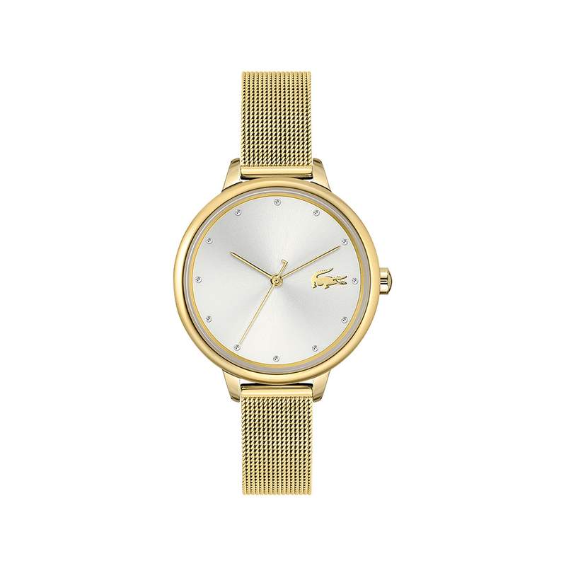 Montre LACOSTE Cannes femme acier doré jaune bracelet acier doré jaune - vue 1