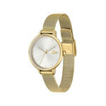 Montre LACOSTE Cannes femme acier doré jaune bracelet acier doré jaune - vue 2