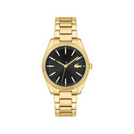 Montre LACOSTE Capucine femme bracelet acier doré jaune - vue 1