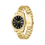 Montre LACOSTE Capucine femme bracelet acier doré jaune - vue 2