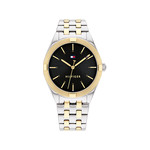 Montre TOMMY HILFIGER Rachel femme acier doré jaune bracelet acier bicolore doré jaune - vue 1