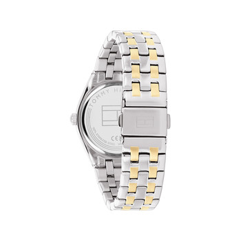 Montre TOMMY HILFIGER Rachel femme acier doré jaune bracelet acier bicolore doré jaune