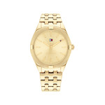 Montre TOMMY HILFIGER Rachel femme bracelet acier doré jaune - vue 1