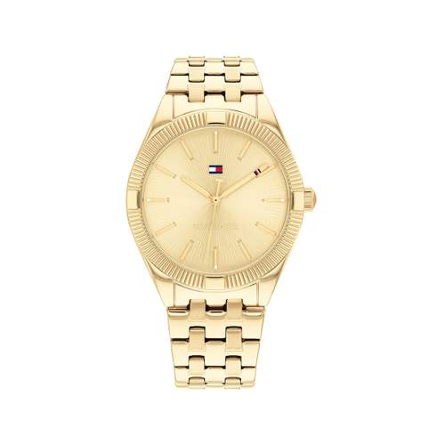 TOMMY HILFIGER Rachel dameshorloge met vergulde stalen armband