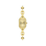 Montre BOSS Hailey femme bracelet acier doré jaune - vue 1