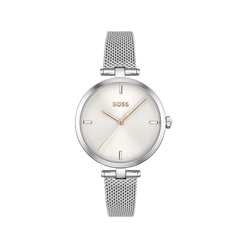 Montre BOSS Majesty femme bracelet acier - vue 1