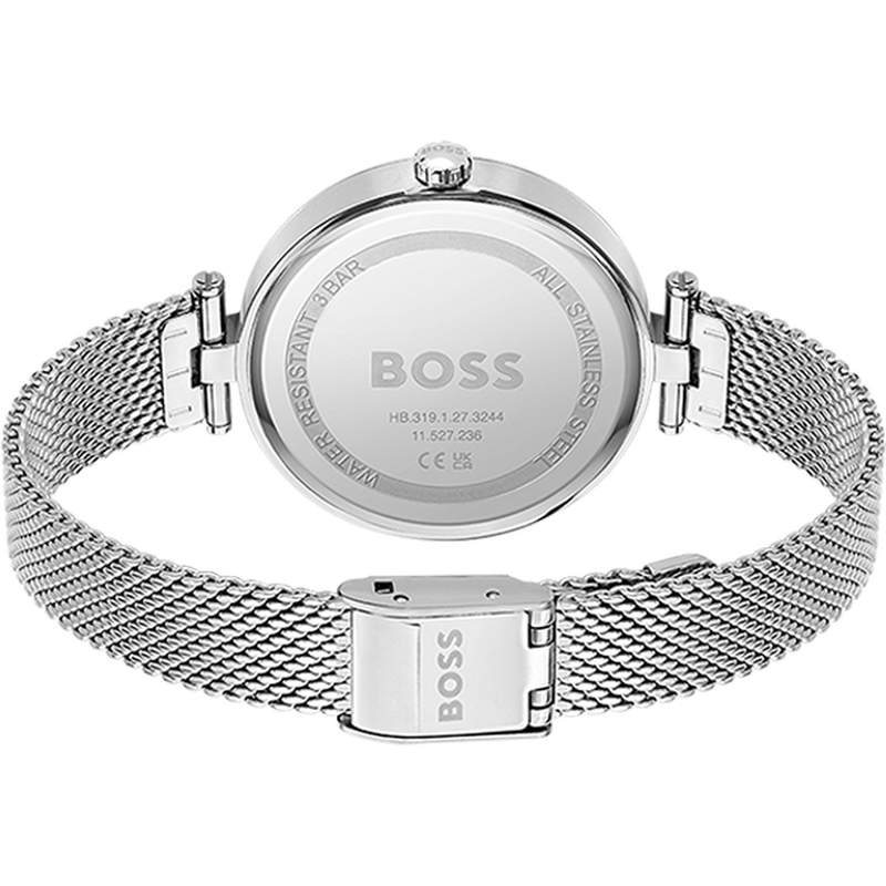 Montre BOSS Majesty femme bracelet acier - vue 3