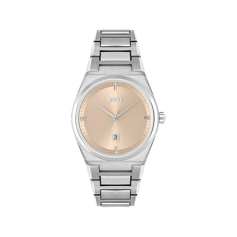 Montre BOSS Steer femme bracelet acier - vue 1