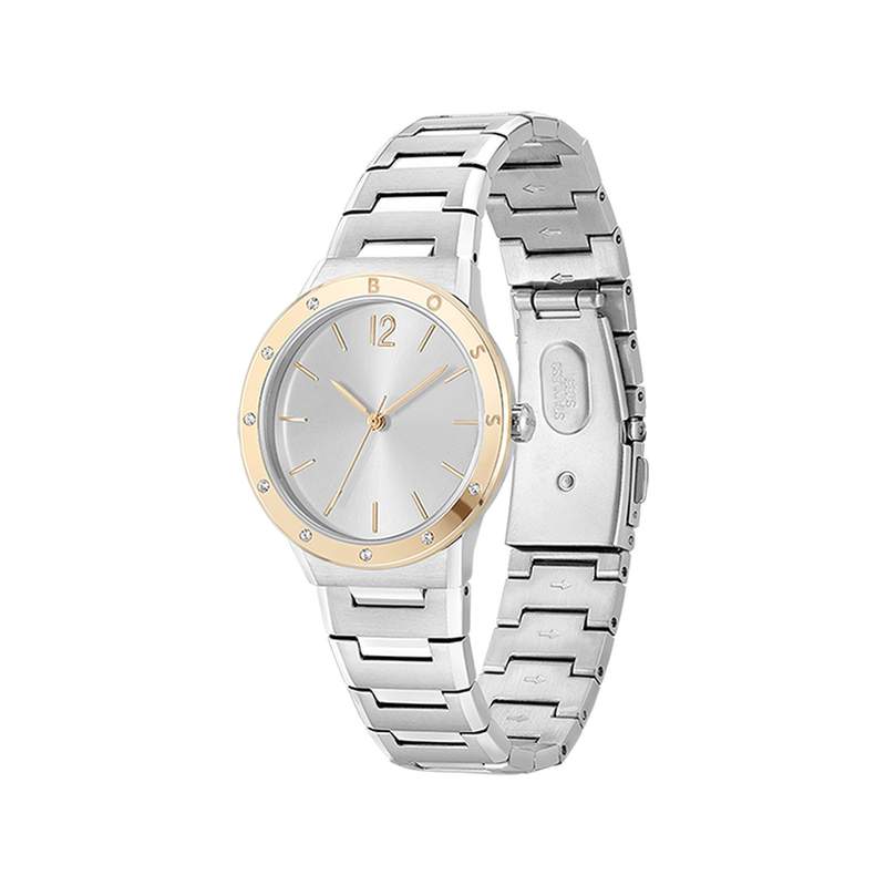 Montre BOSS Breath femme bracelet acier - vue 2