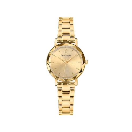 Montre PIERRE LANNIER multiples femme acier dorée